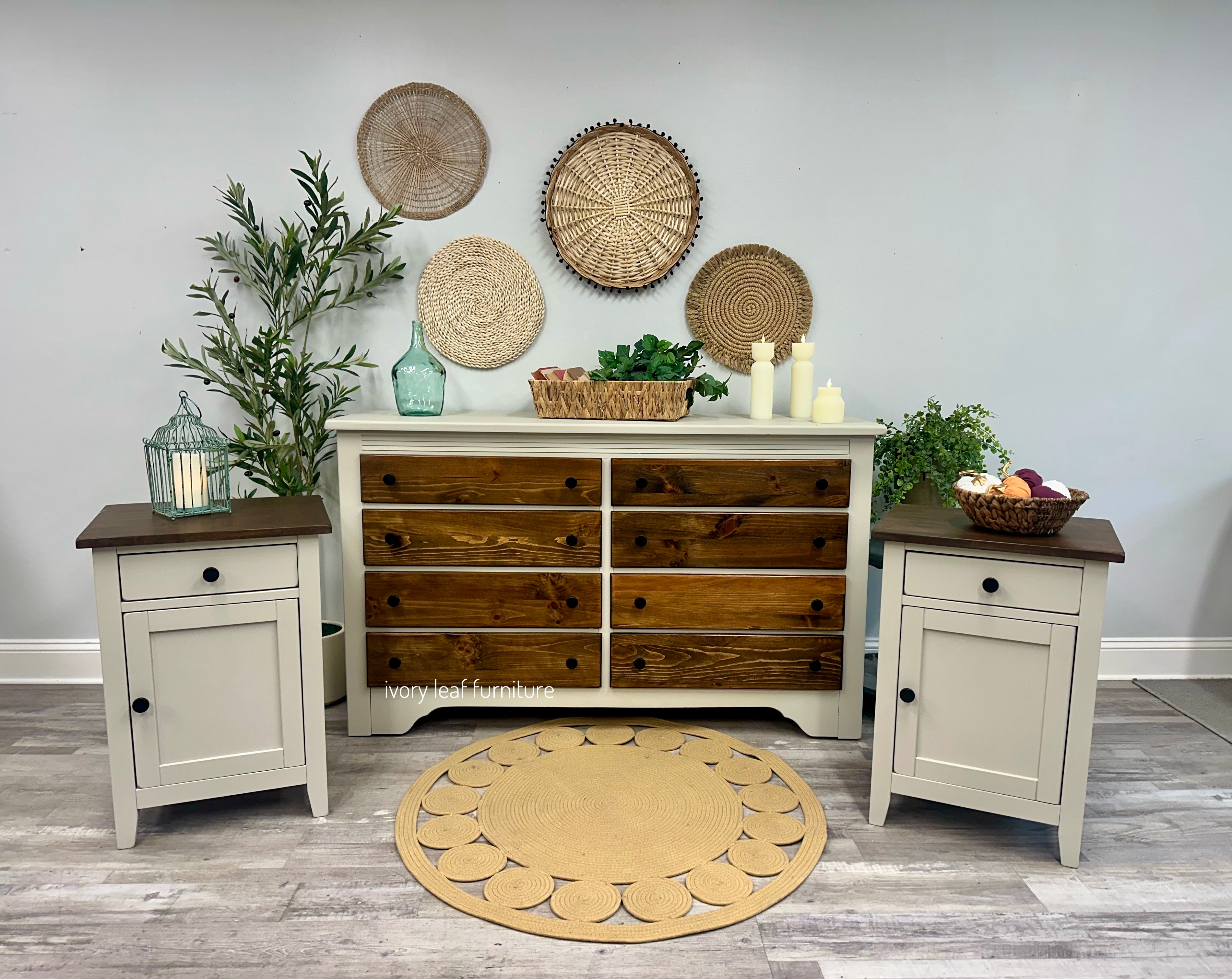 dresser with nightstands Napa Valley Bedroom