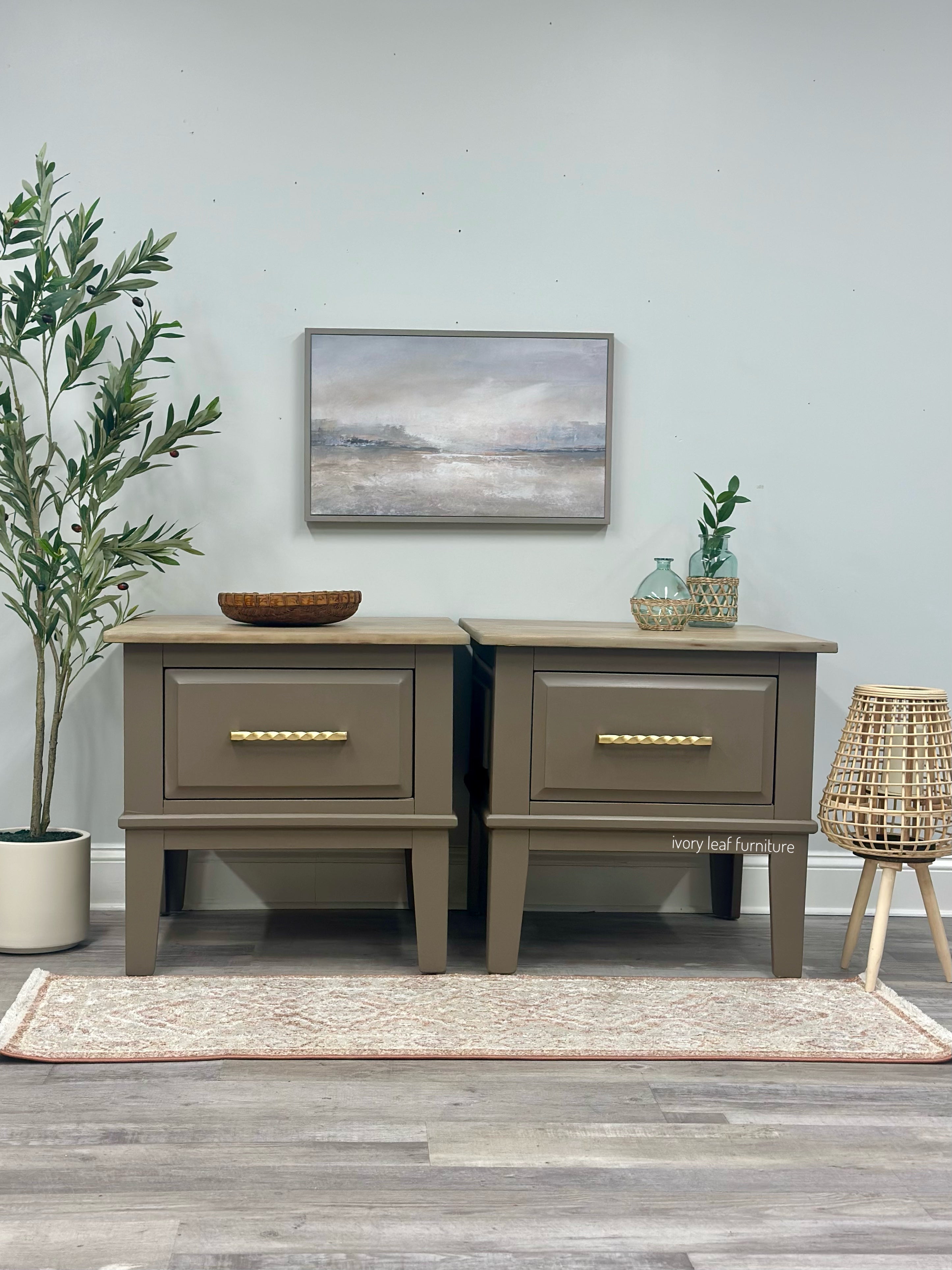 Modern End Table -Set of 2