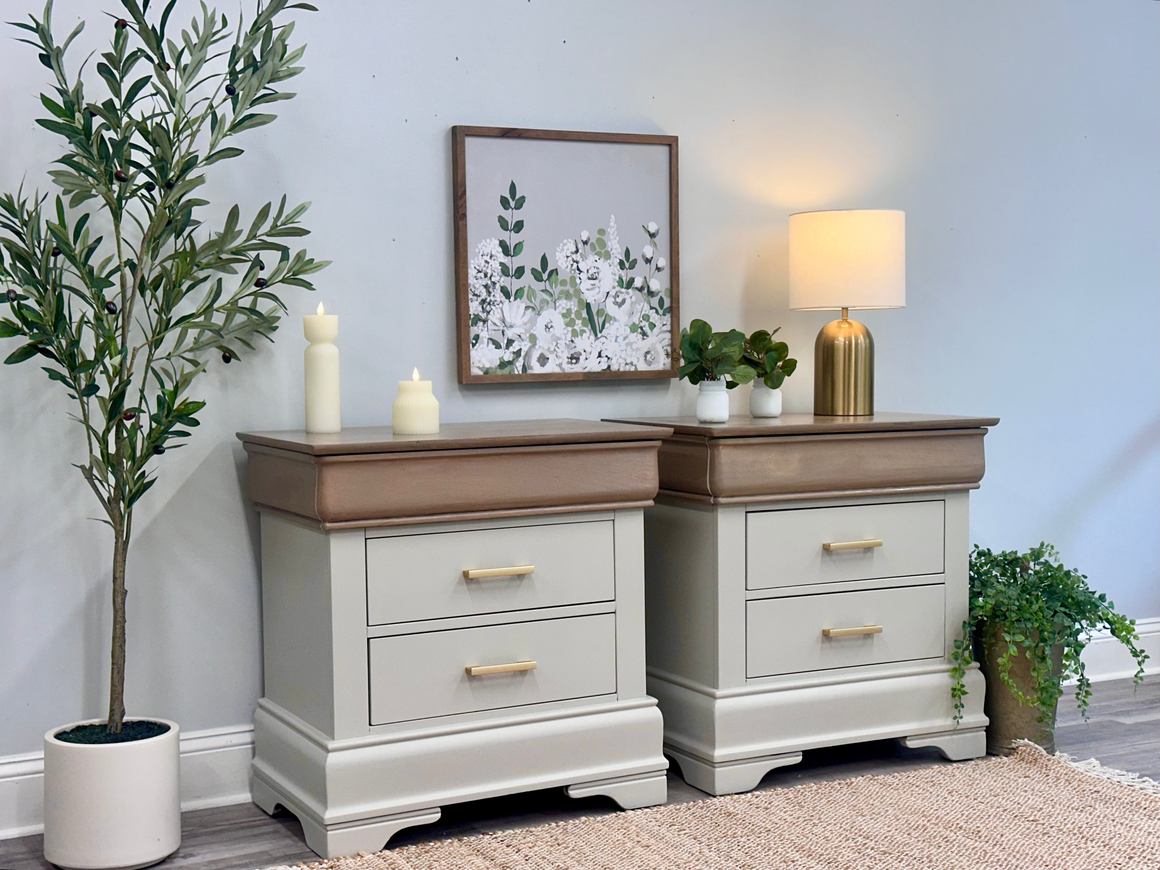 Nightstand/Bedside Tables Matching Set