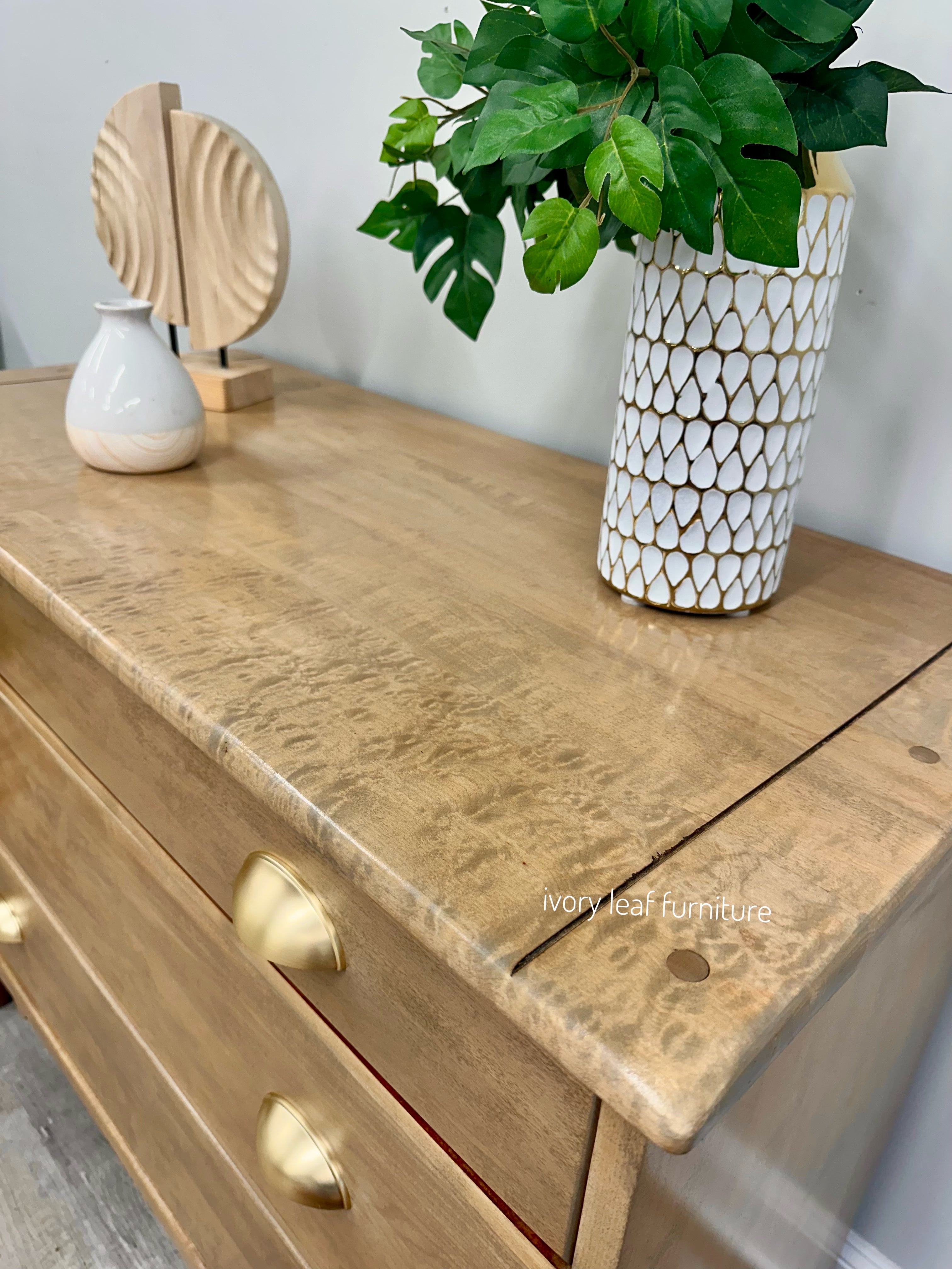 Modern Rustic Solid Wood Dresser