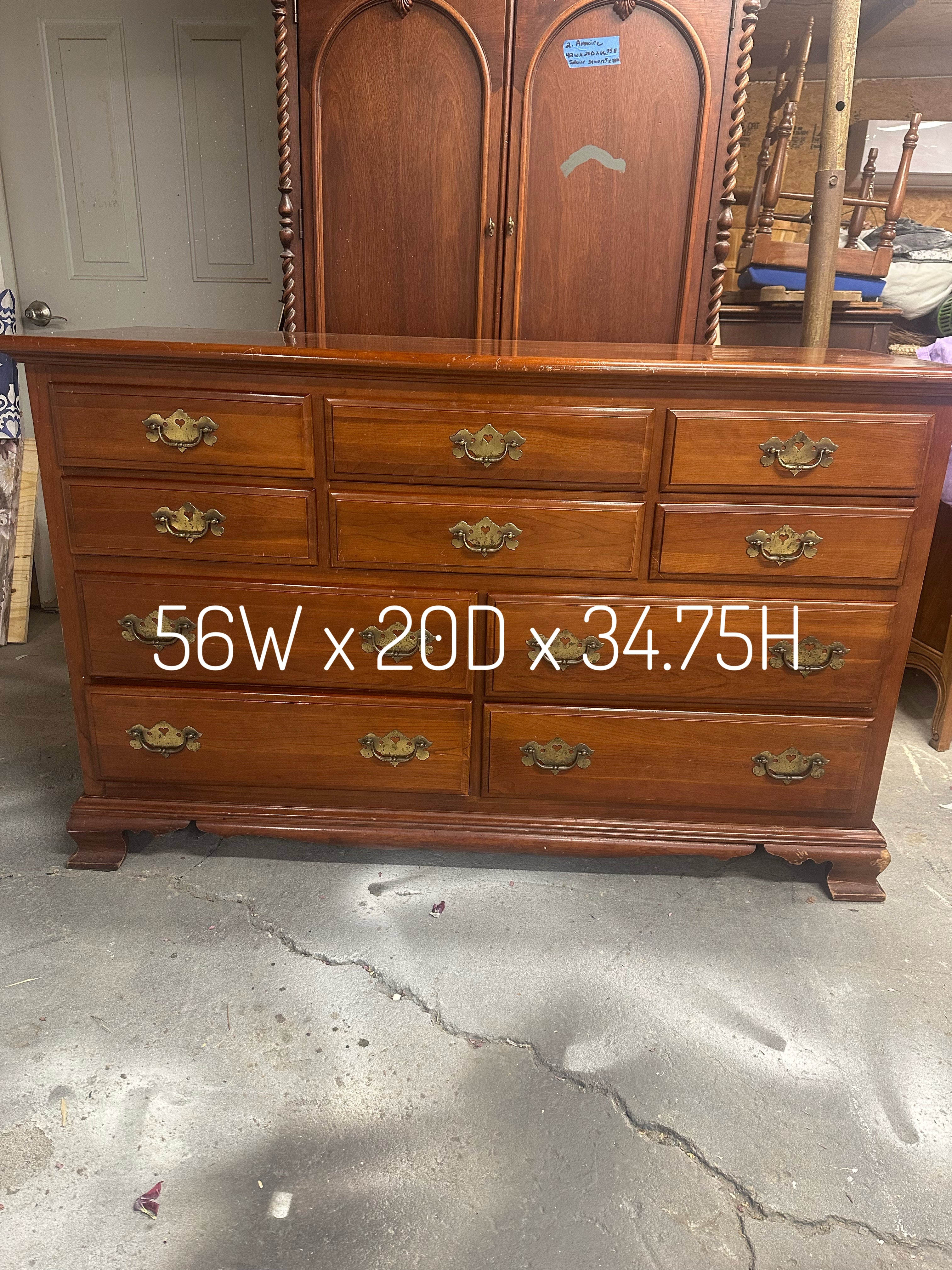 10 Drawer Dresser