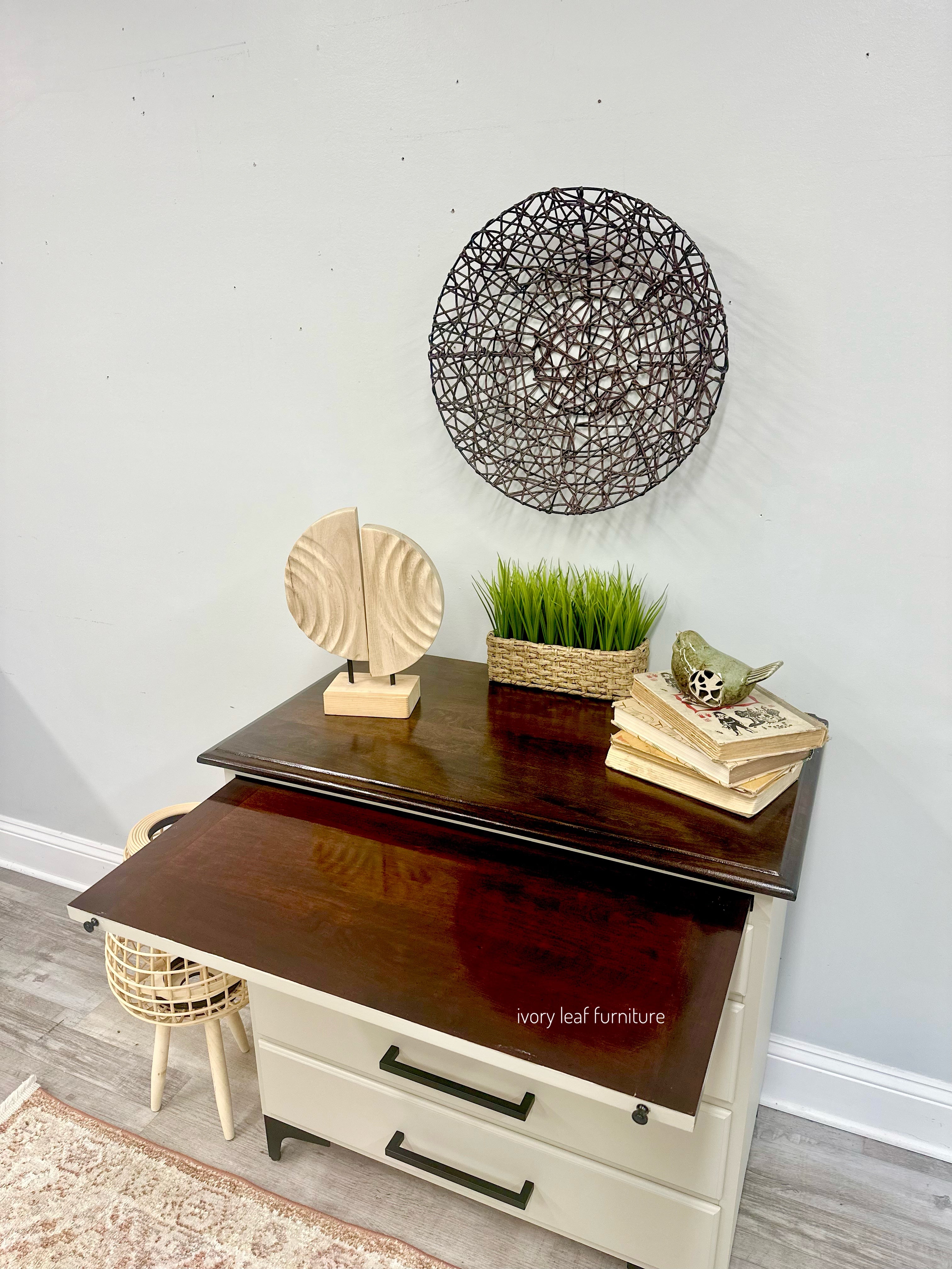 Chest of Drawer with pull out Writing Shelf
