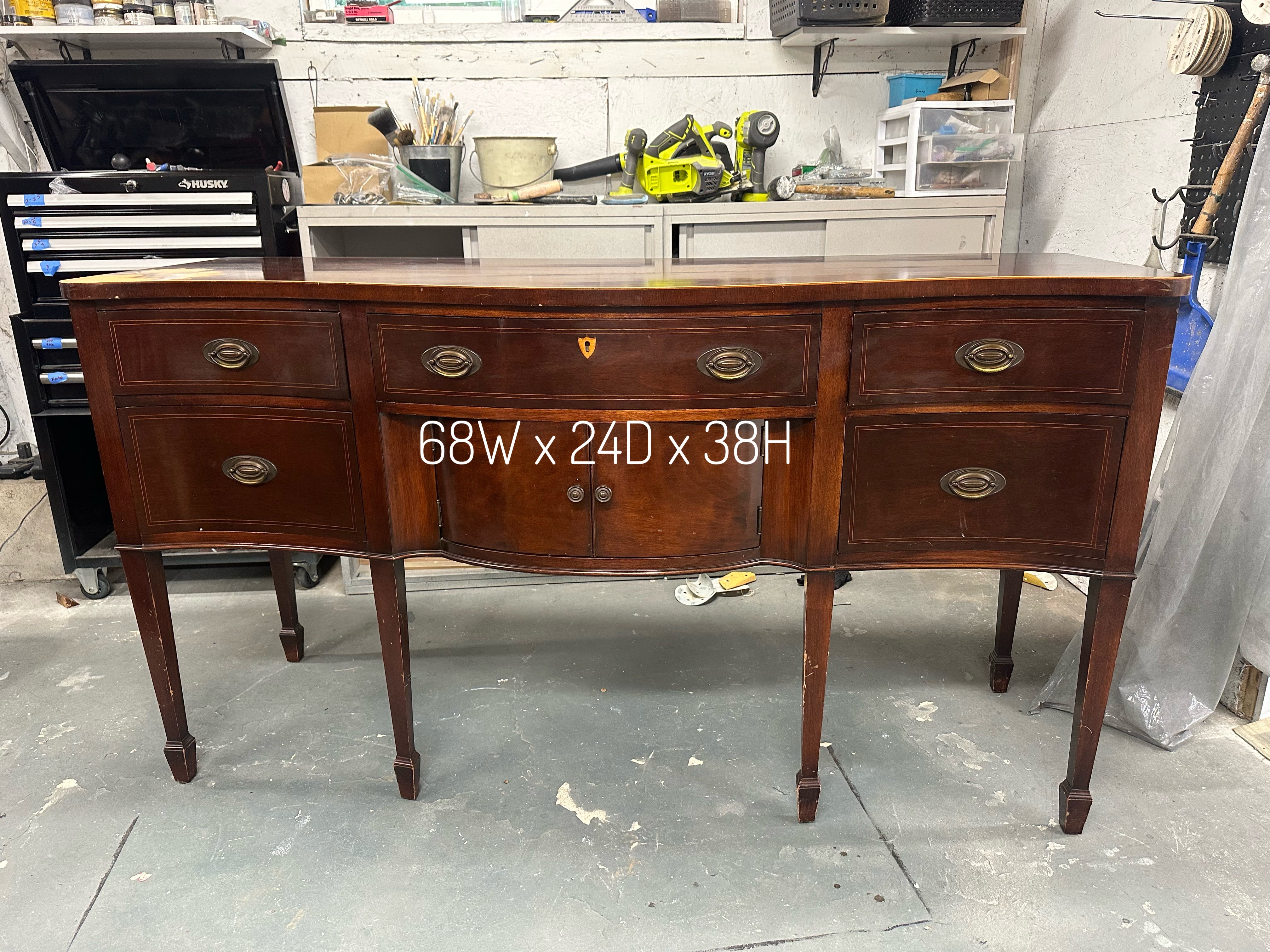 Mahogany Buffet/Sideboard