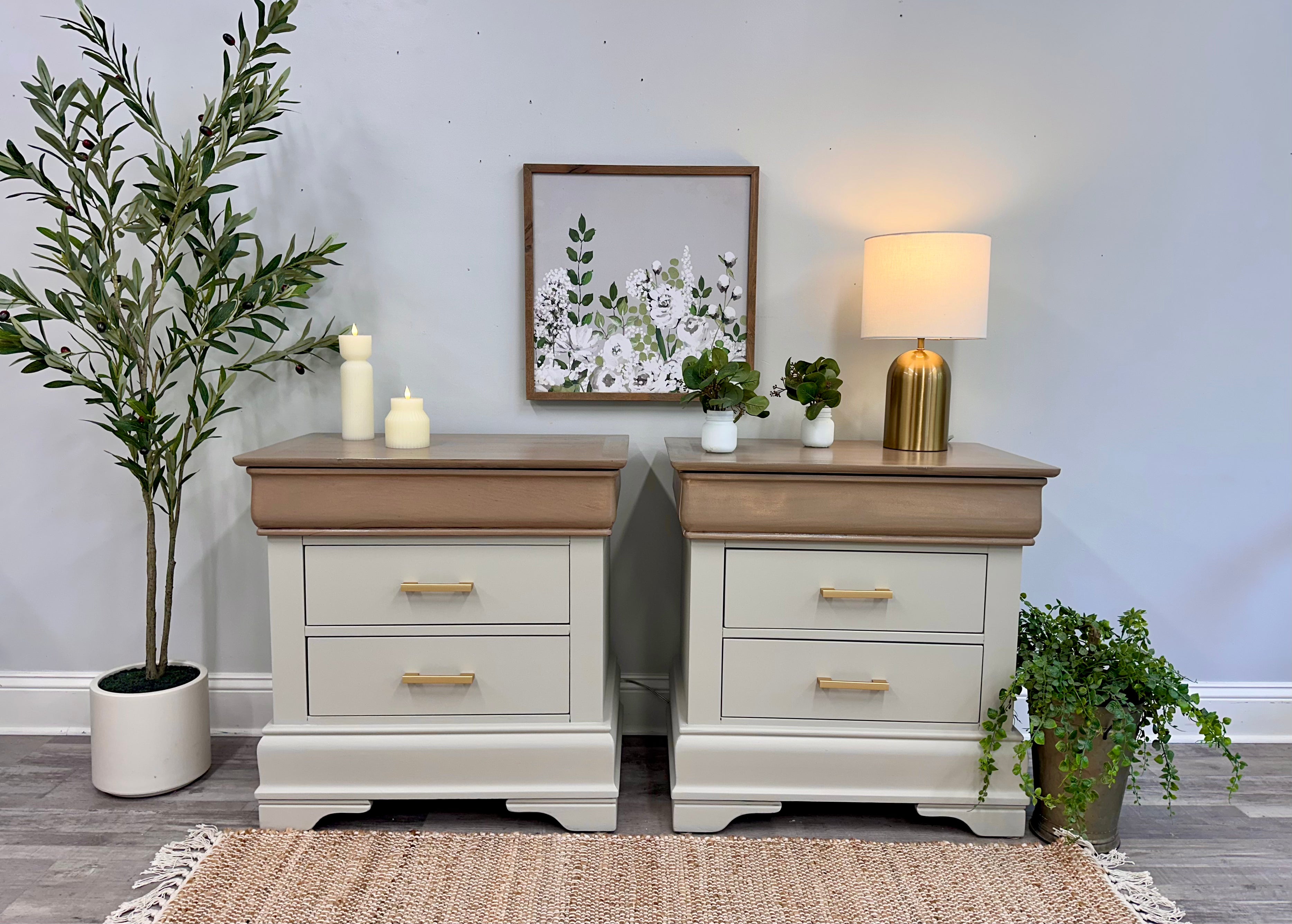 Nightstand/Bedside Tables Matching Set