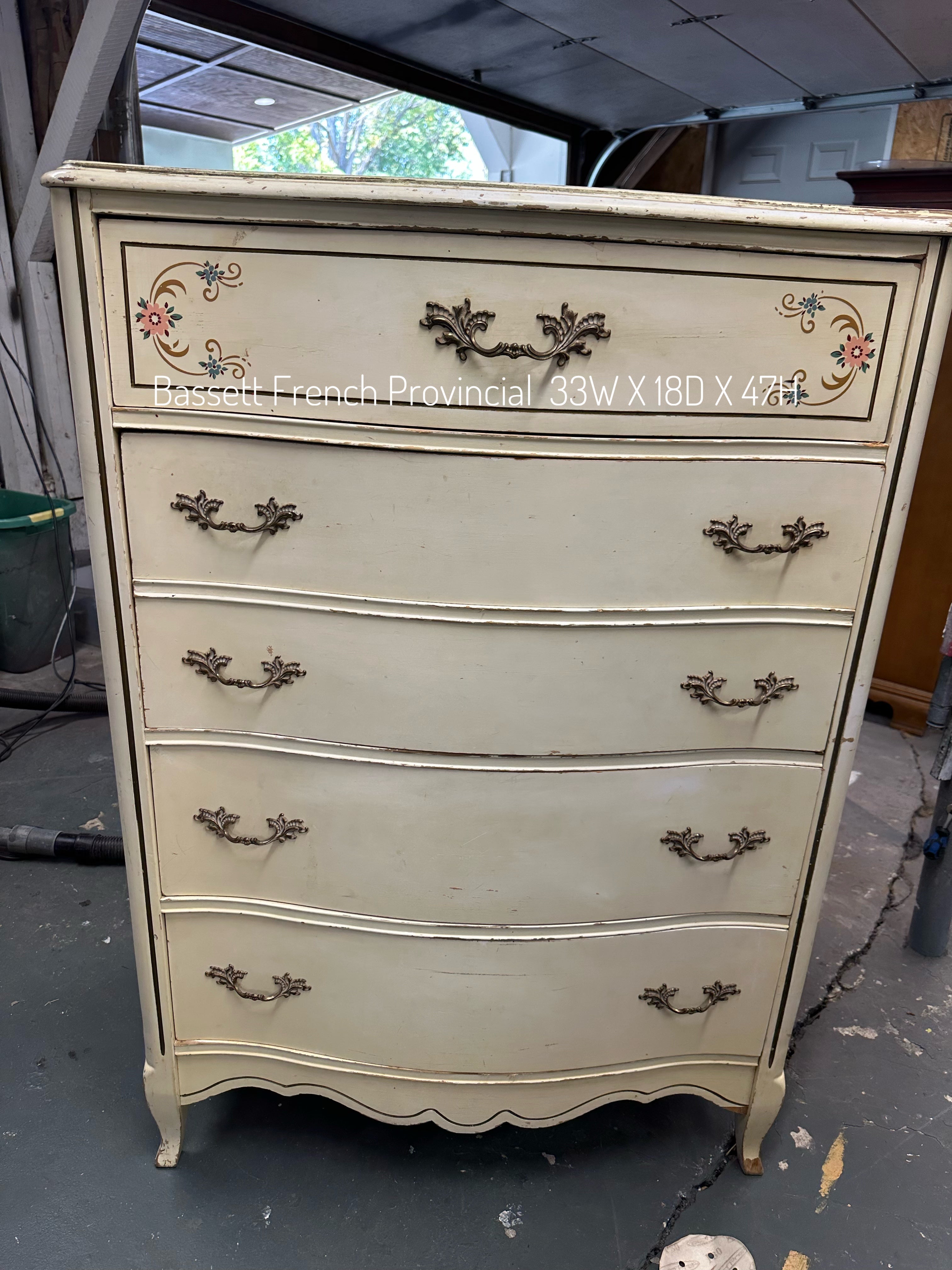 Bassett French Provincial Chest