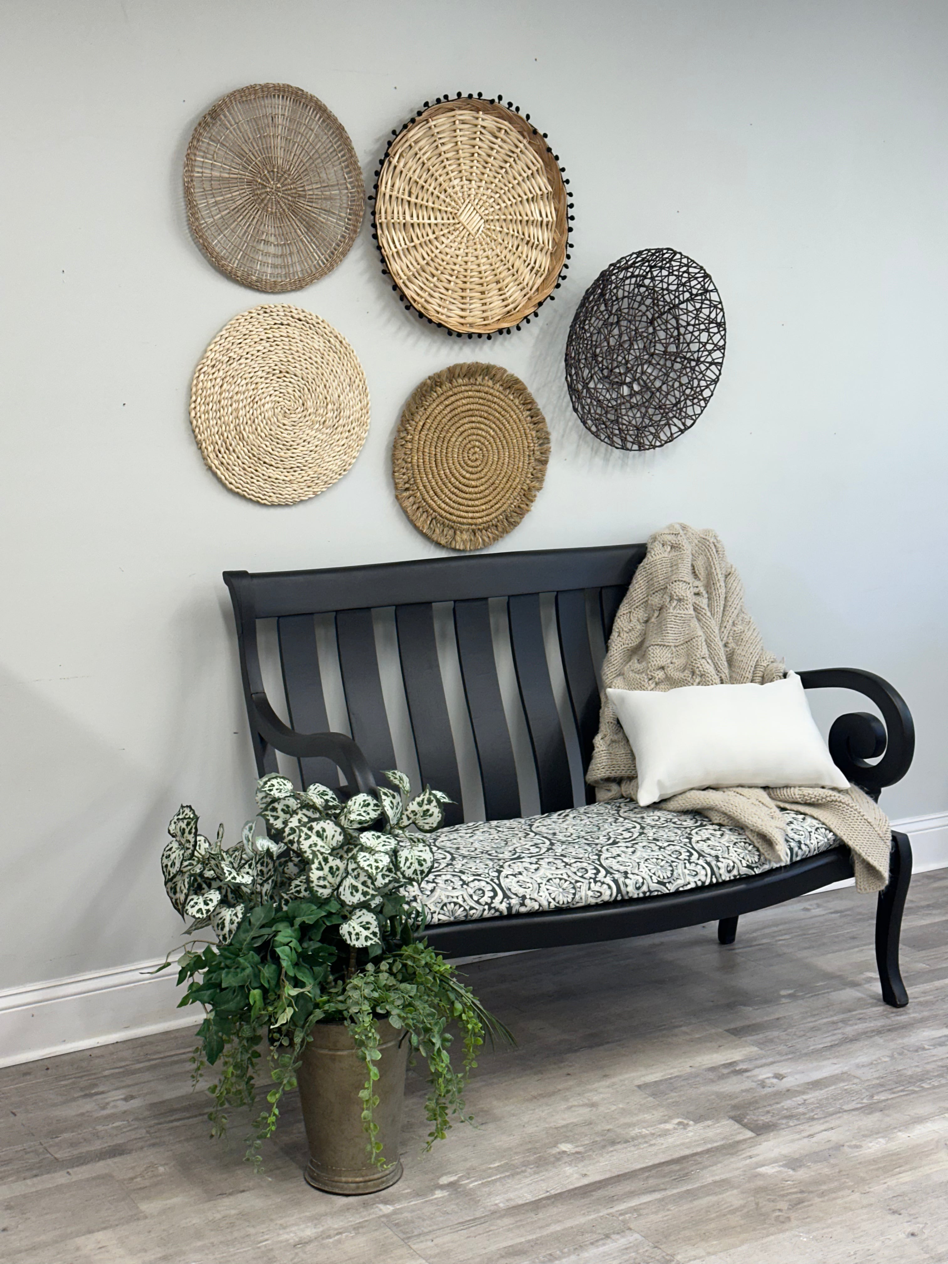 Solid Wood Indoor Bench