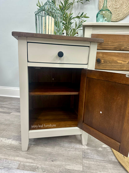 8-Drawer Dresser + 2 Nightstands — Solid Wood