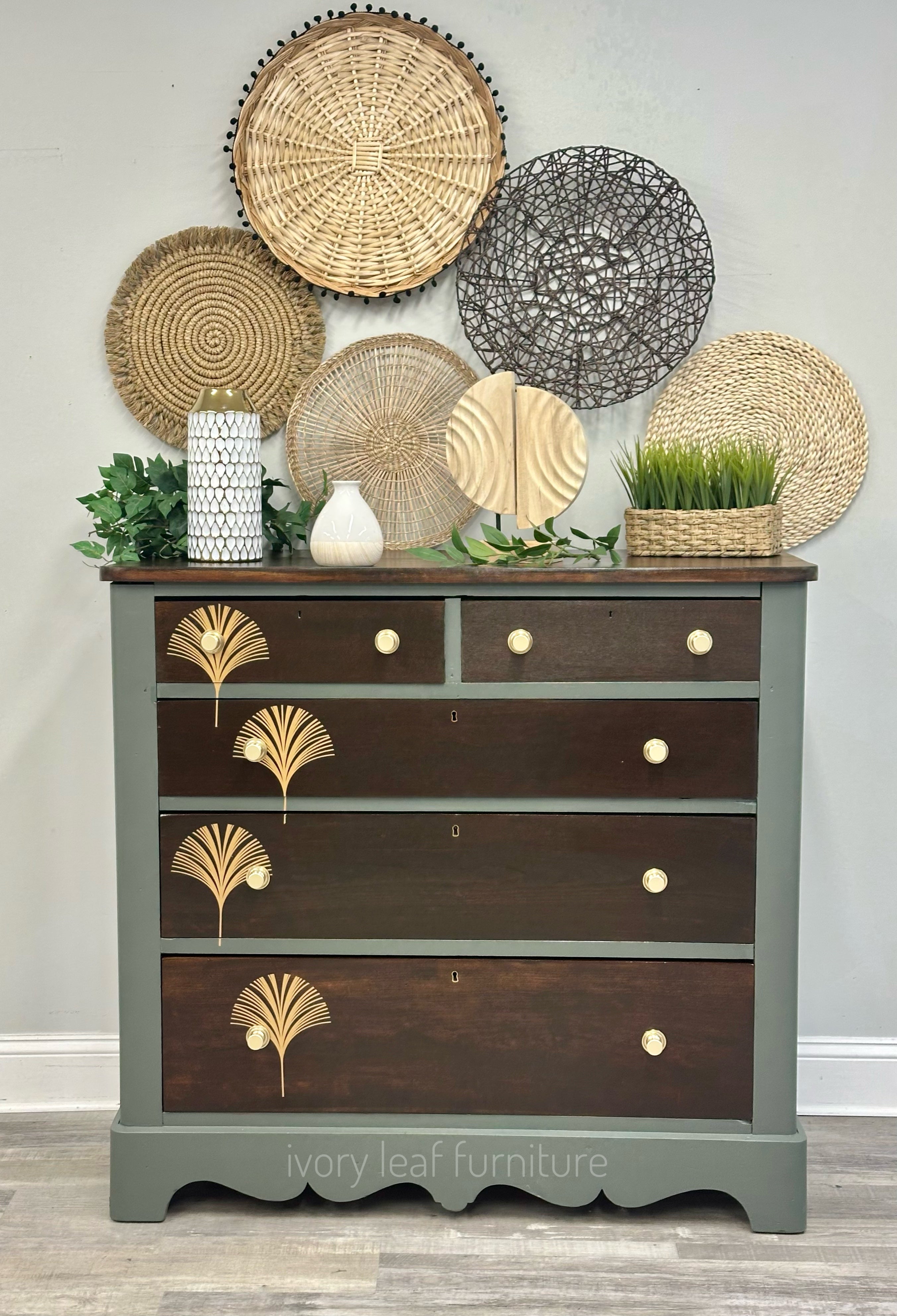 Vintage Solid Wood Chest