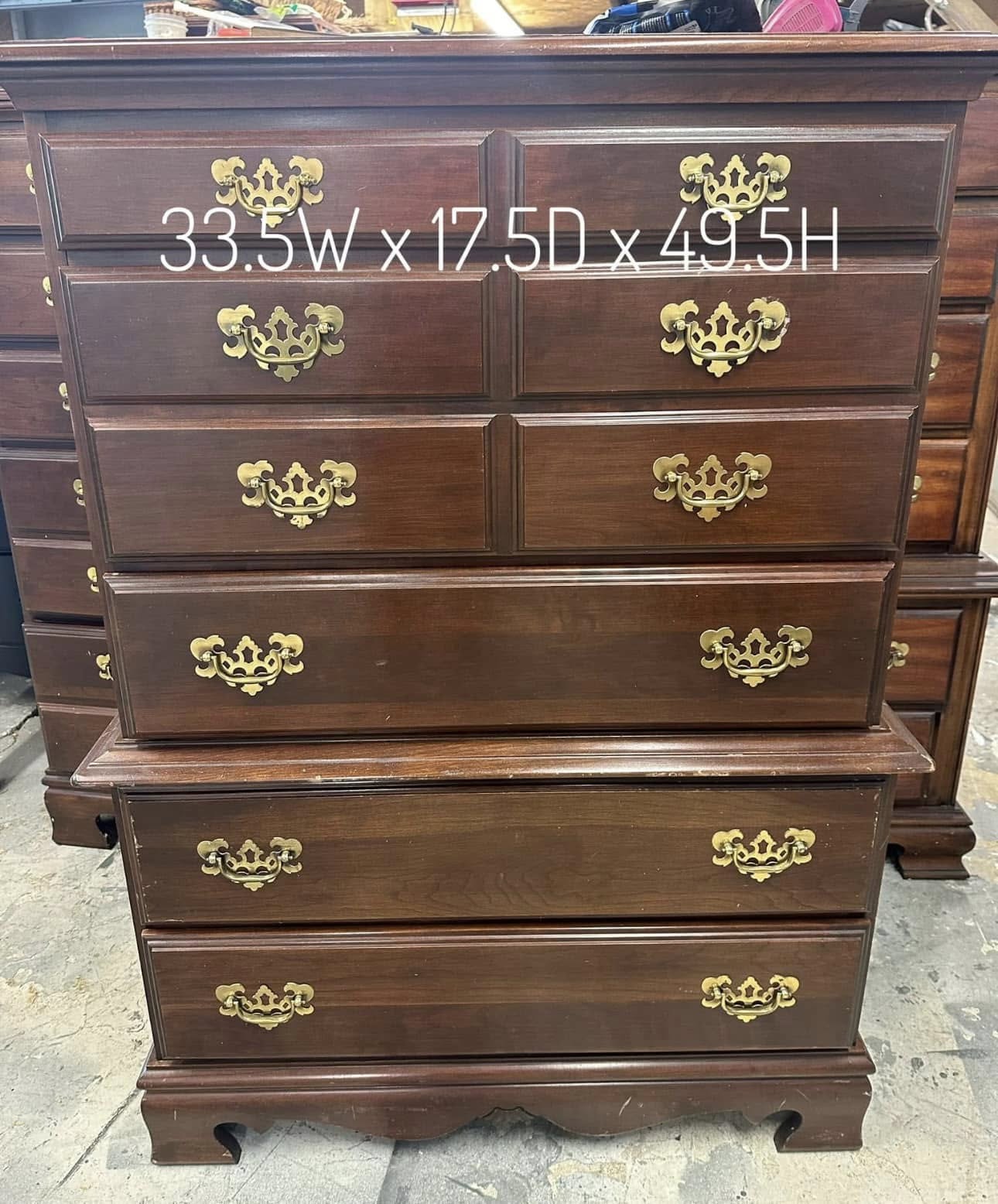 Solid Cherry 3 Piece Bedroom Set