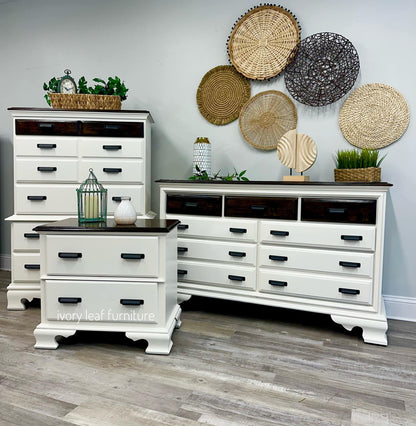 Solid Cherry 3 Piece Bedroom Set