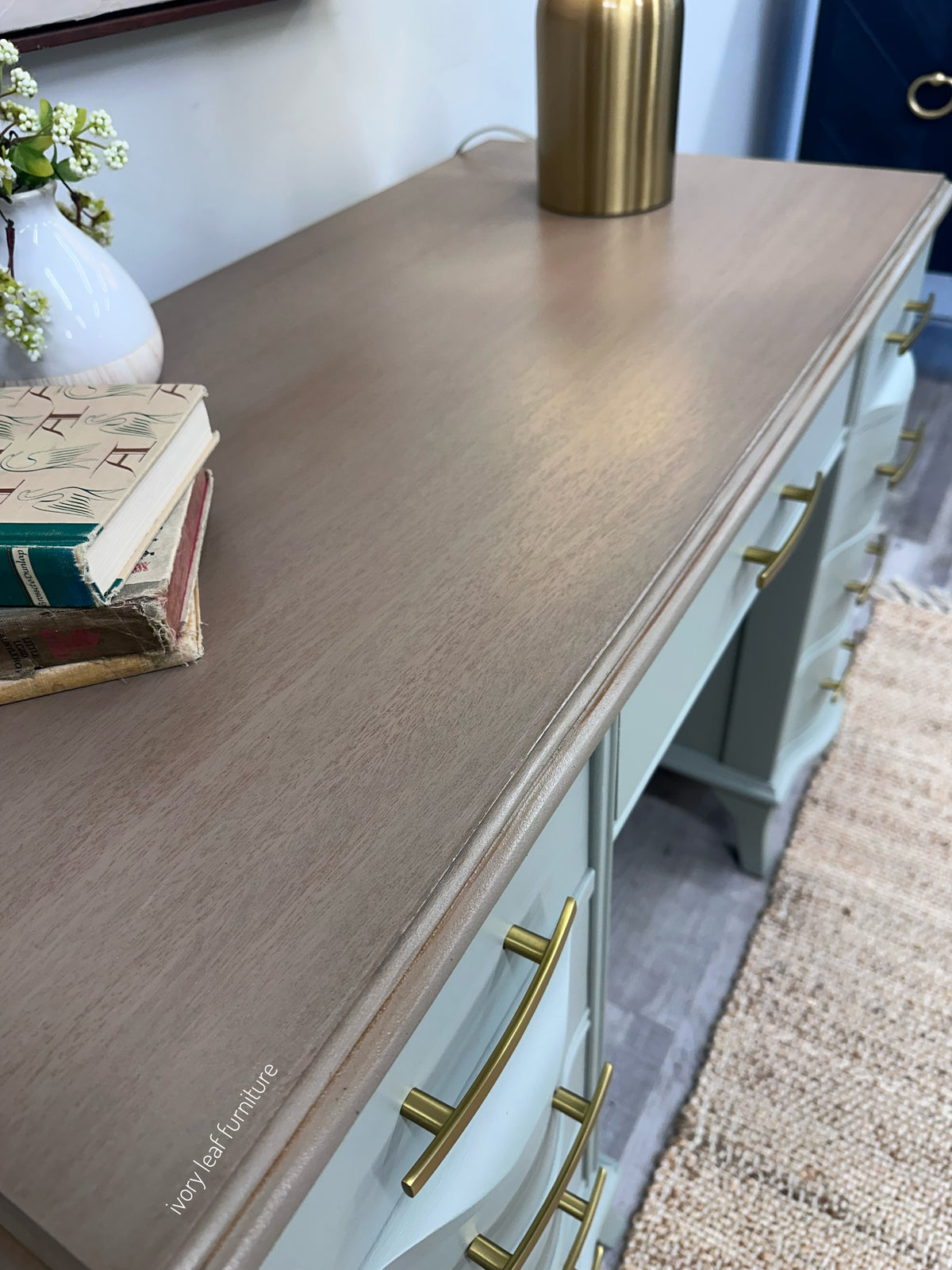 Vintage Mahogany Desk/Vanity