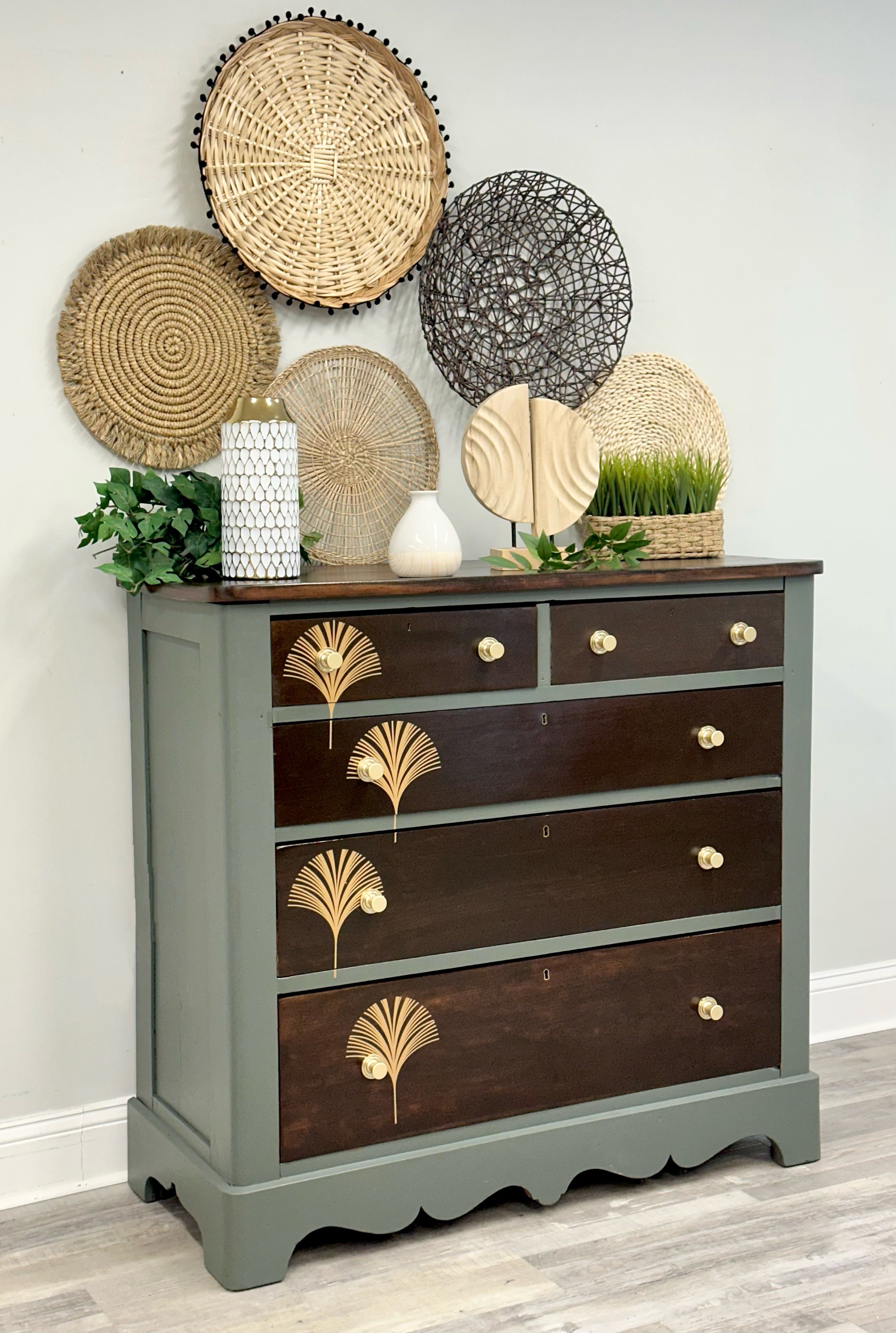 Vintage Solid Wood Chest