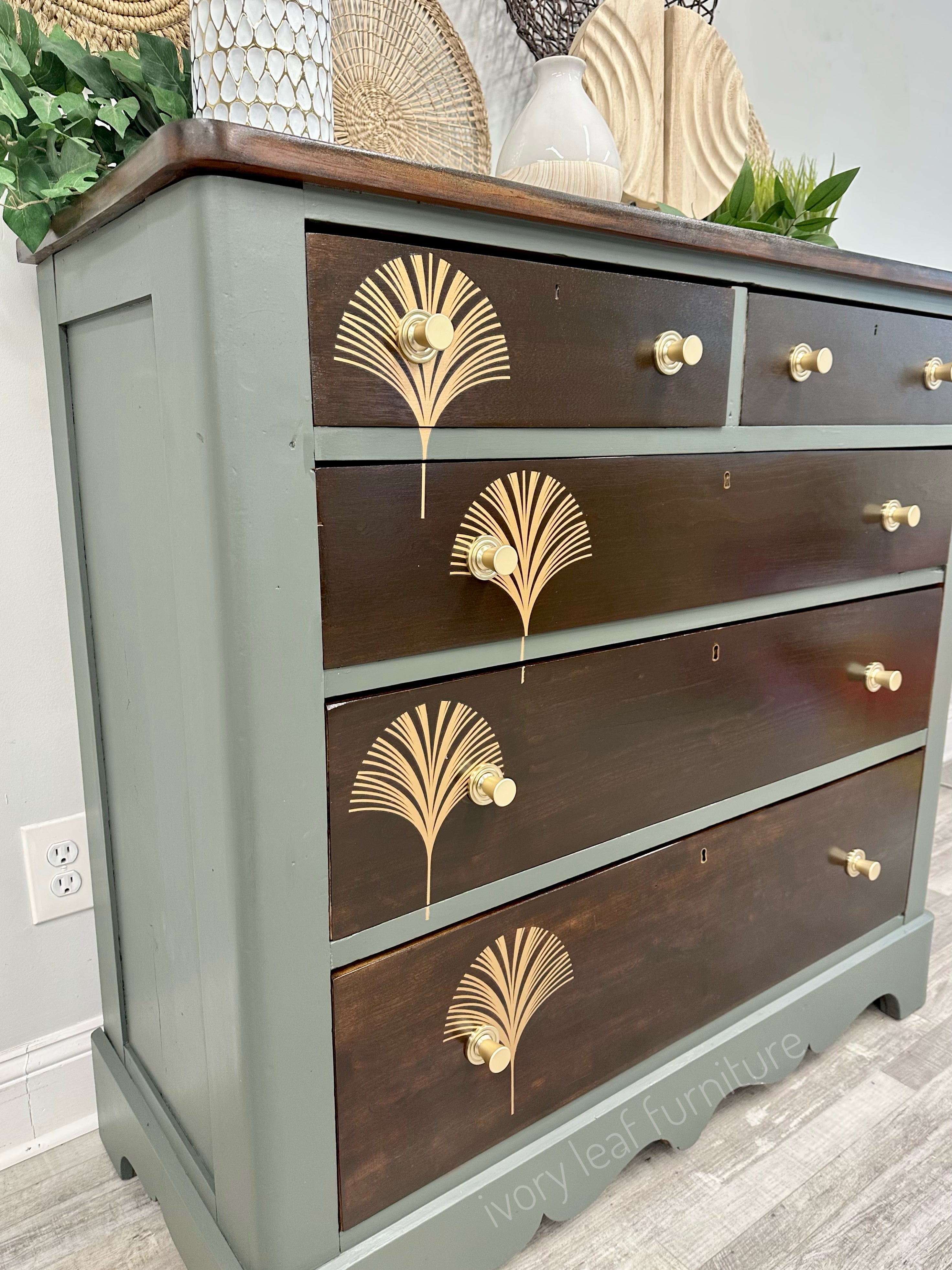 Vintage Solid Wood Chest