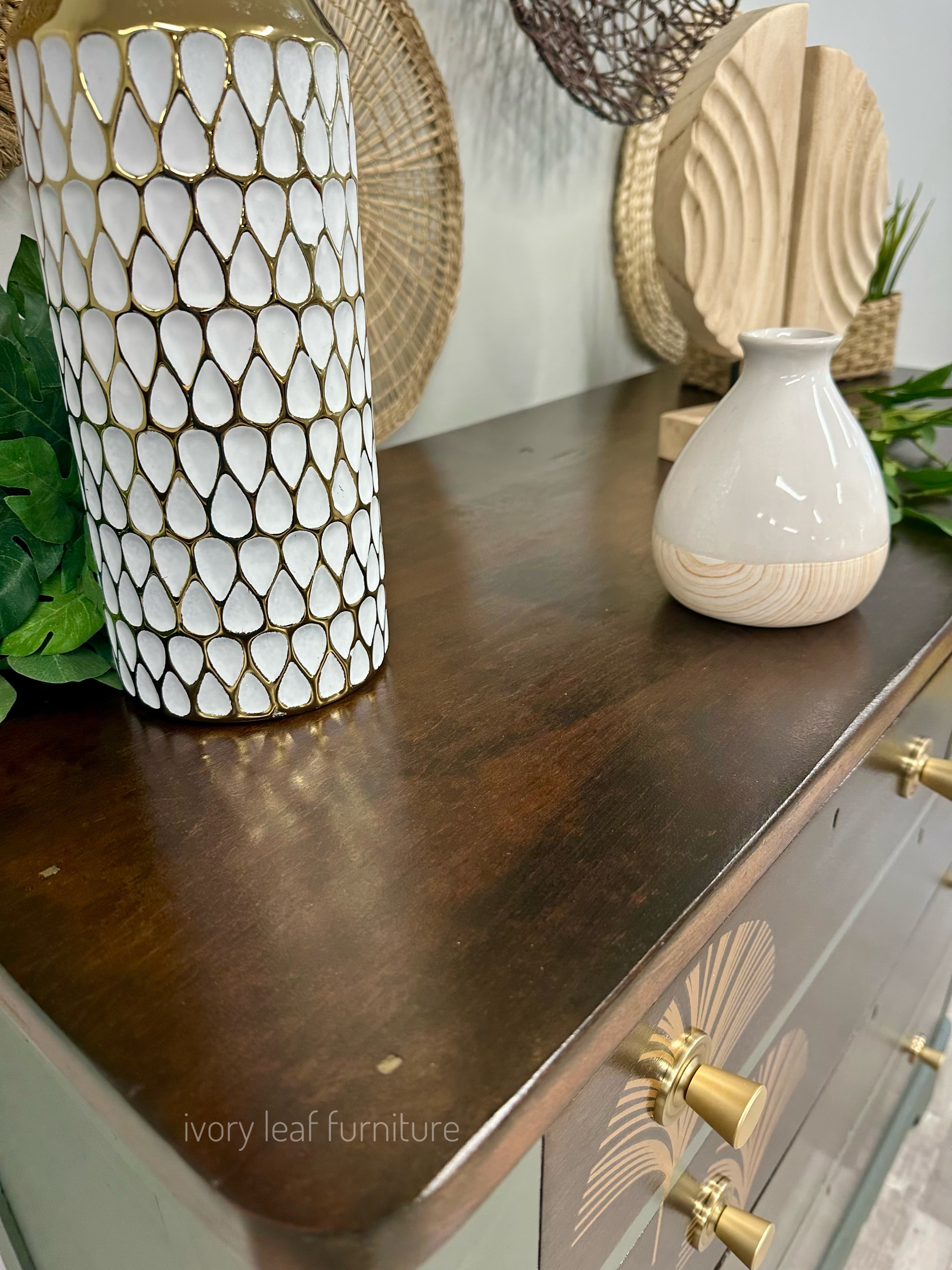 Vintage Solid Wood Chest