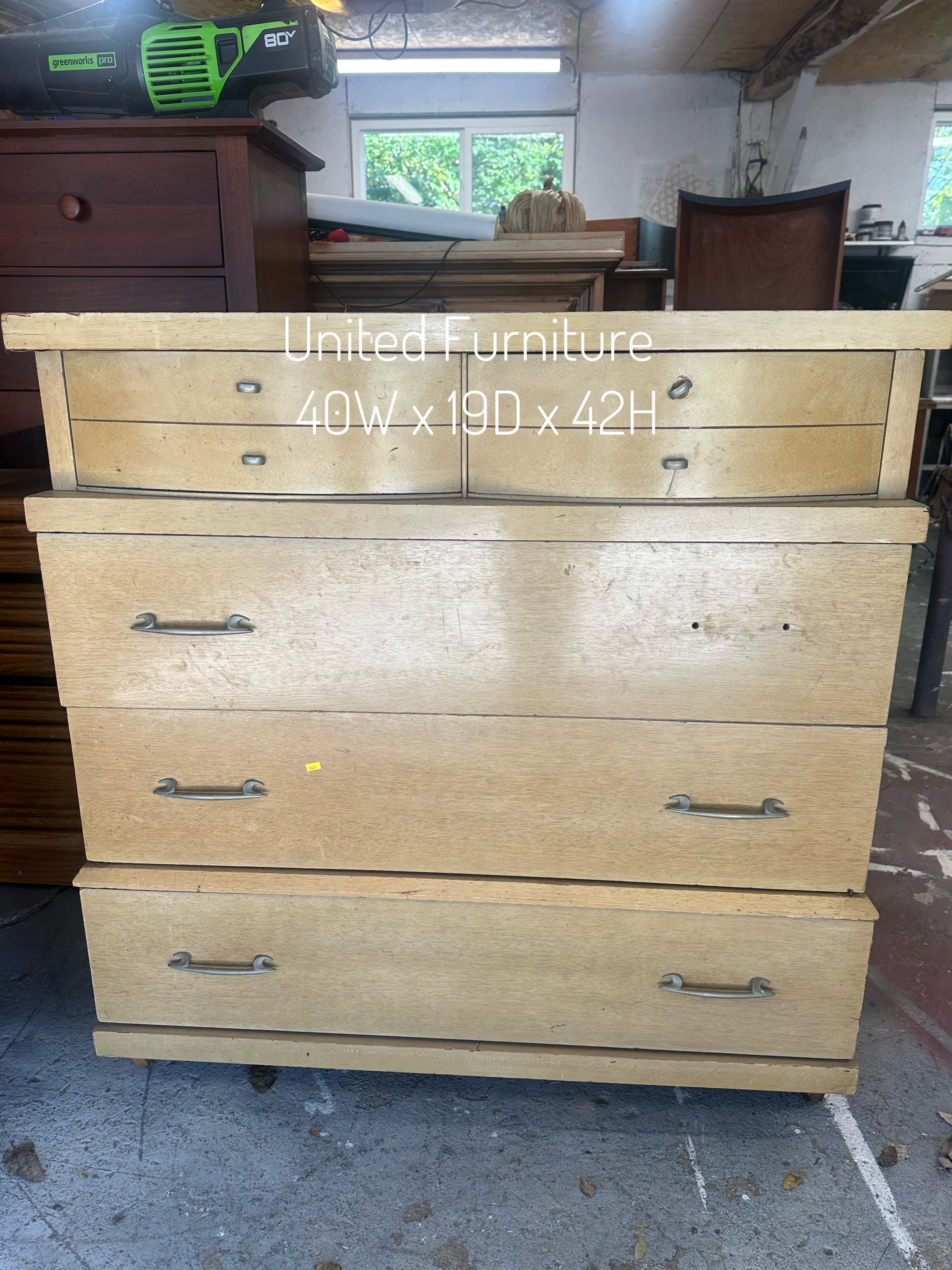 MCM 5Drawer Dresser