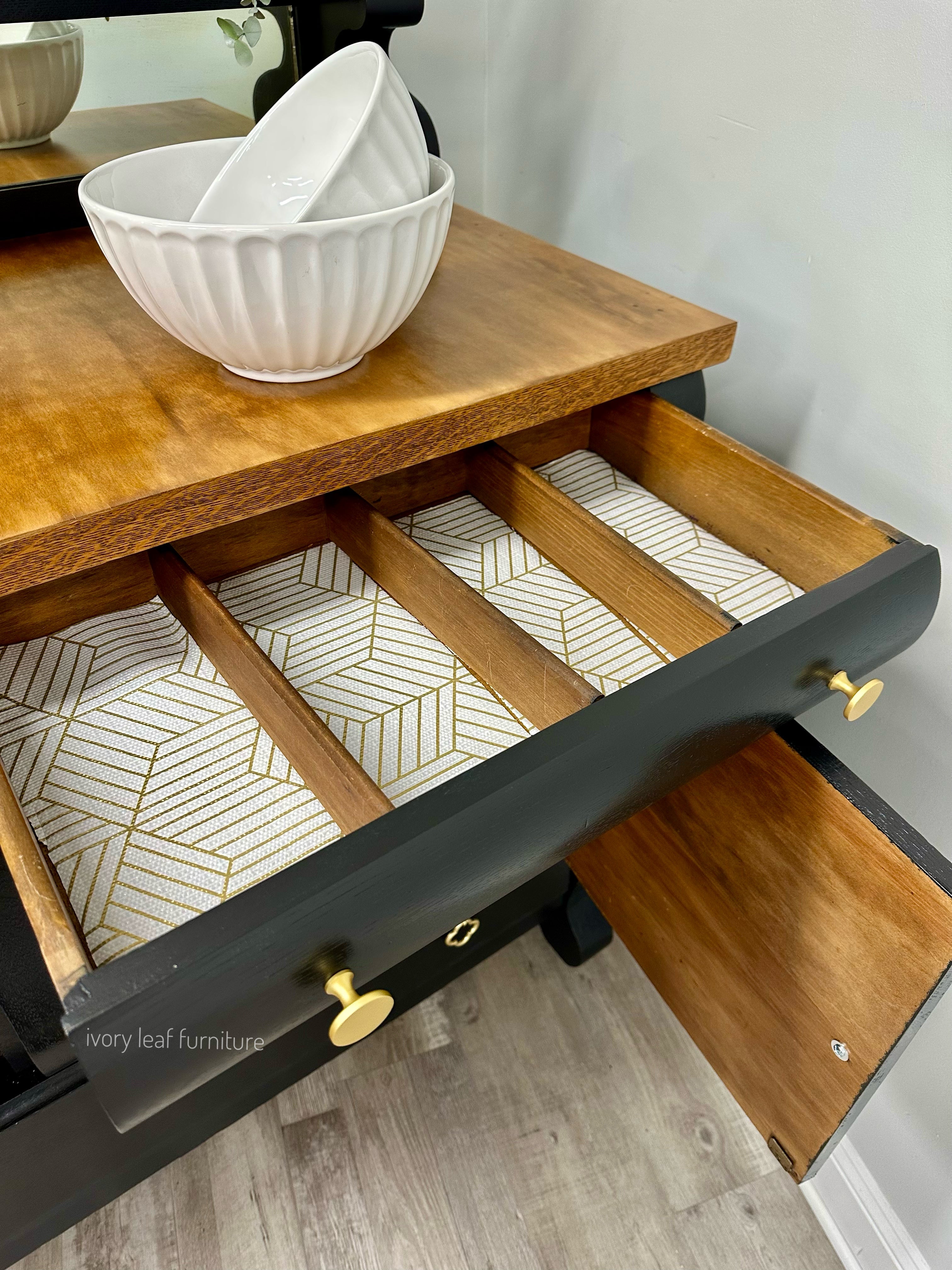 Beautiful Solid Oak Empire Buffet