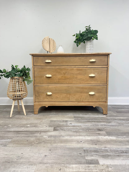 Modern Rustic Solid Wood Dresser