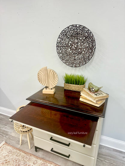 Chest of Drawer with pull out Writing Shelf
