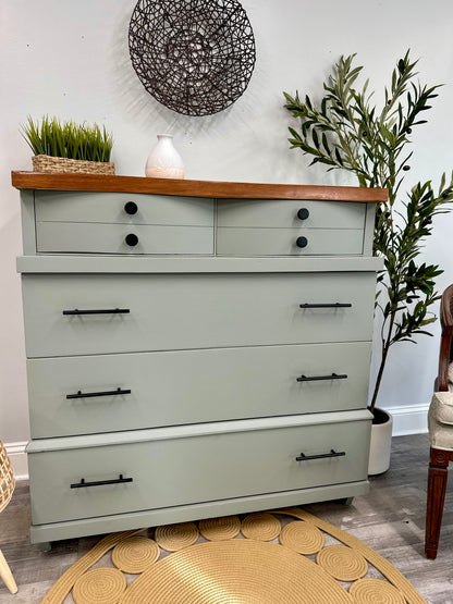 Refinished Solid Wood Dresser in Newell Green