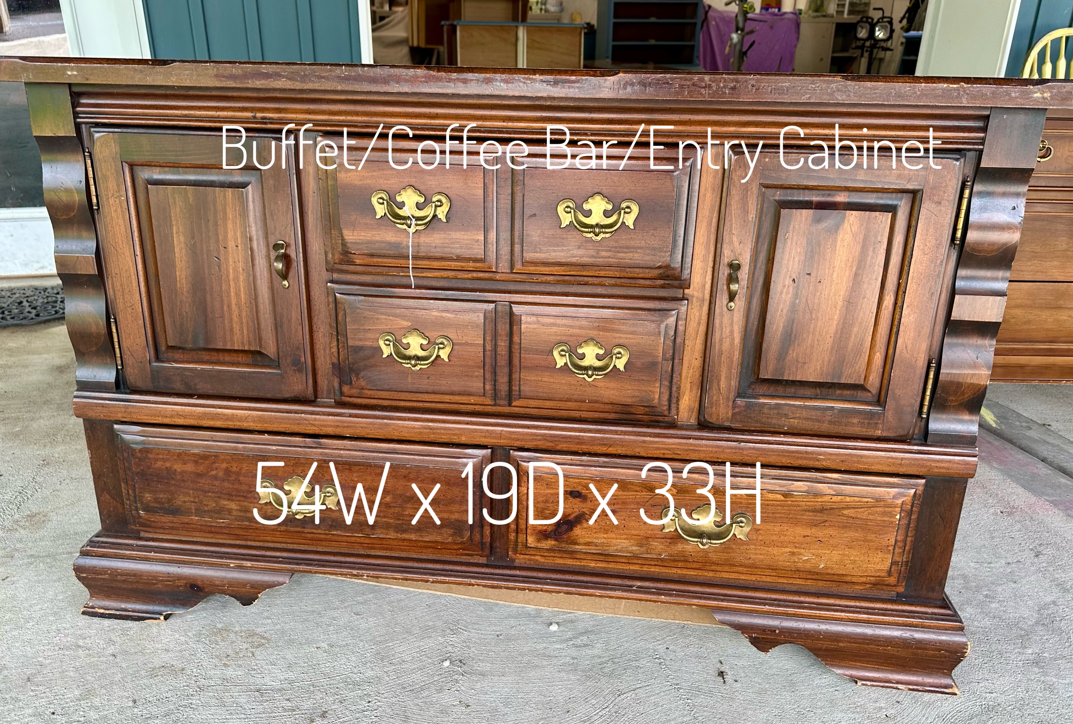 Solid Wood Buffet